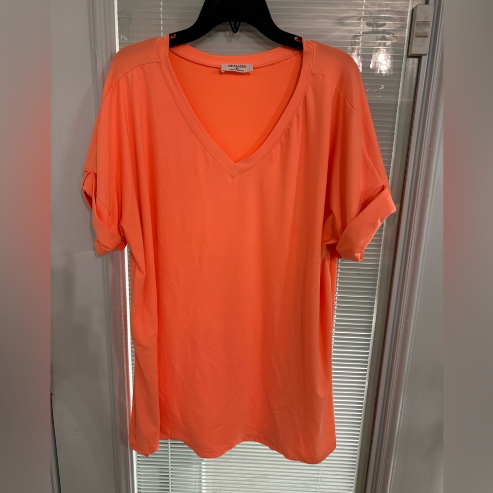 Zeanna short sleeve top.